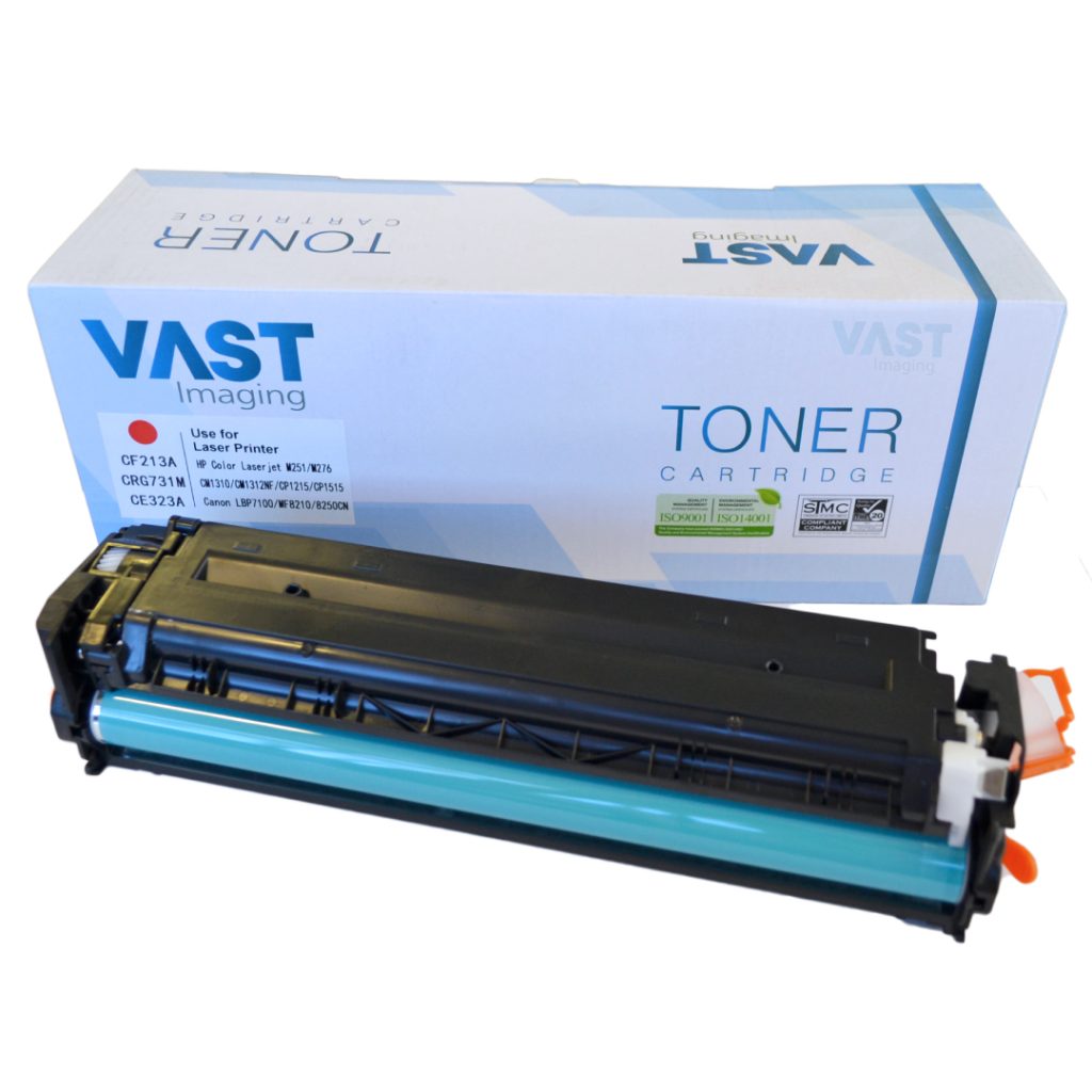 Vast Imaging HP CF213A/CANON CRG731 Magenta Toner