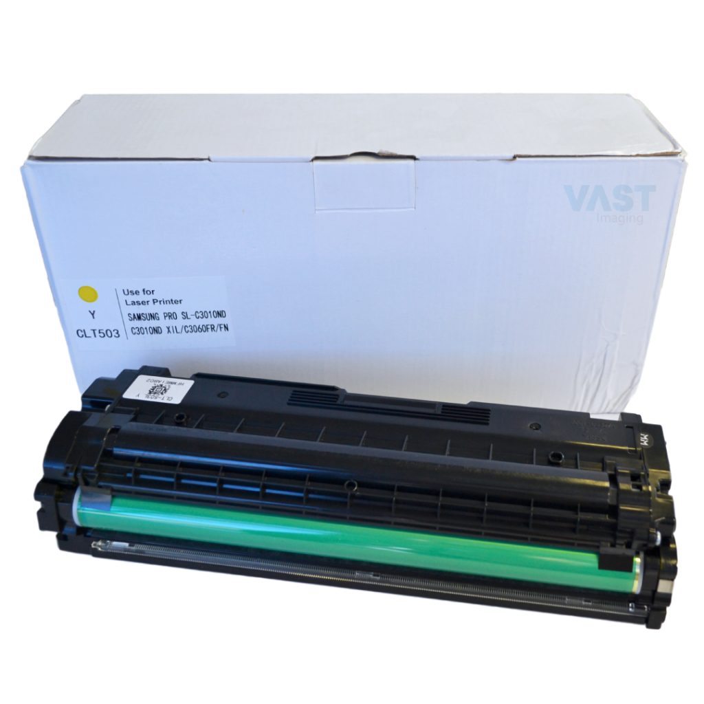 Vast Imaging SAMSUNG CLT503 Yellow Toner - Samsung ProXpress SL-C3010DW, SL-C3010ND