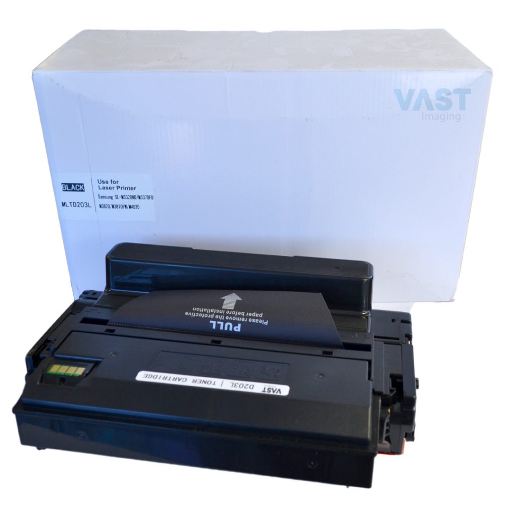 Vast Imaging SAMSUNG MLTD203L Black Toner - Samsung ProXpress SL-M4020ND Laser Printer (SS383K), Samsung ProXpress SL-M4020ND Laser Printer (SS383L)