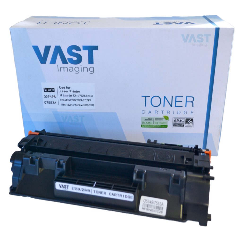 Vast Imaging HP Q7553A/Q5949A Black Toner - HP LaserJet P2015x