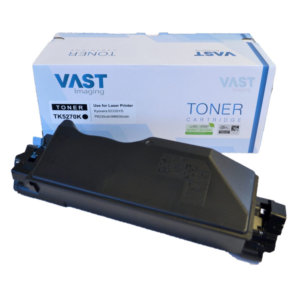 Vast Imaging TK5270 Black Toner for Olivetti MF3023/3024/PGL2230 (8000 pages @ 5%)