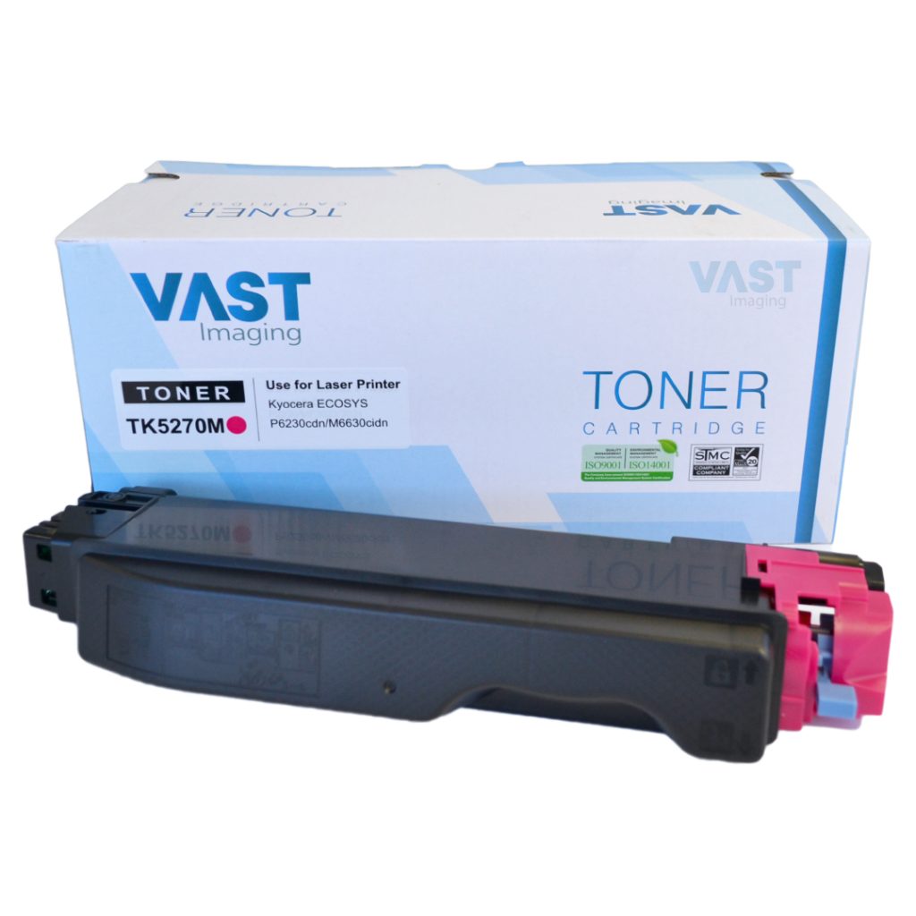 Vast Imaging TK5270 Magenta Toner for Olivetti MF3023/3024/PGL2230 (6000 pages @ 5%)