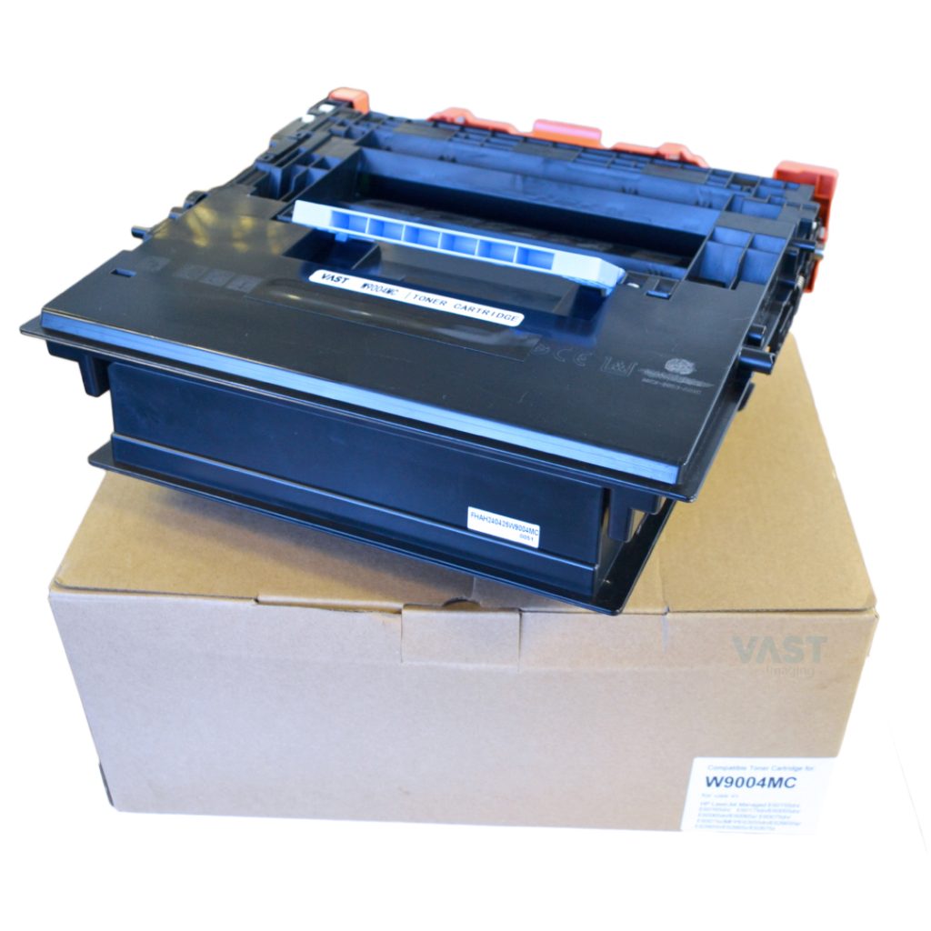 Vast Imaging HP W9004MC Black Toner - HP E-62565/E-60075/E-62555/E-62575/E-62665/E-60055 (25,000 pages %5) - Printing Yield - 25 000