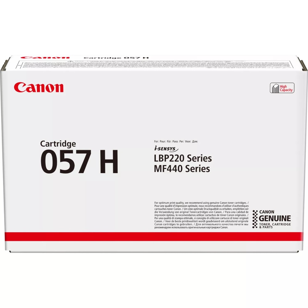 Original Canon CRG 057 H BK Toner Cartridge
