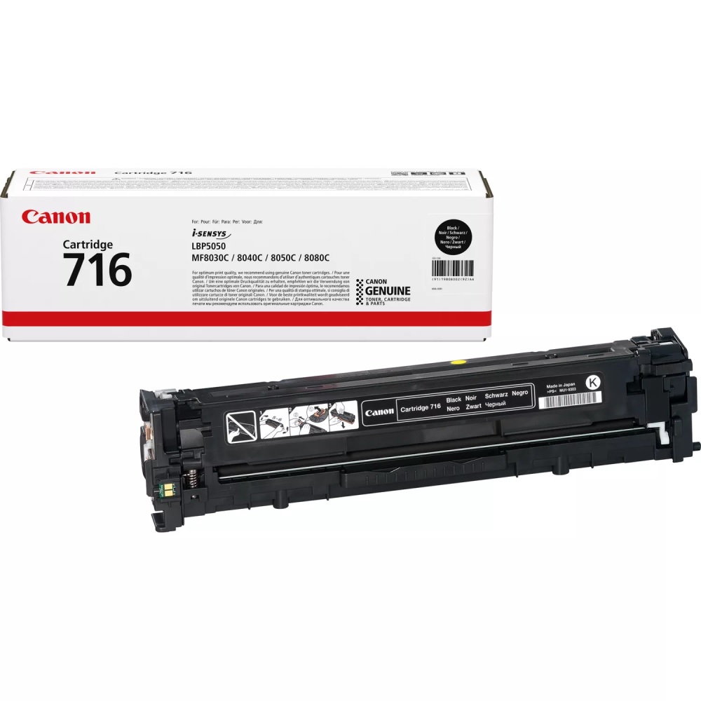 Original Canon CRG 716 BK Toner Cartridge