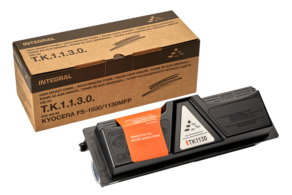 Integral Kyocera TK-1130 Black Toner