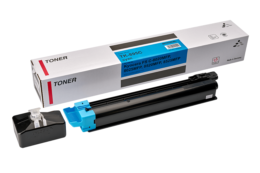 Integral Kyocera TK-895 Cyan Toner