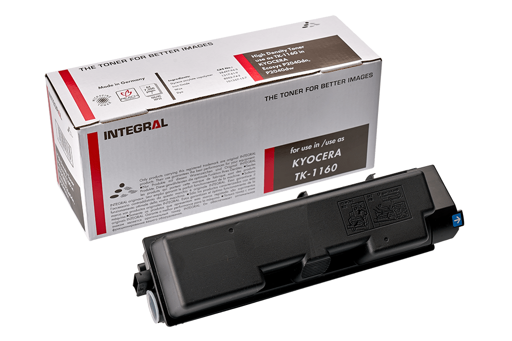Integral Kyocera TK-1160 Black Toner