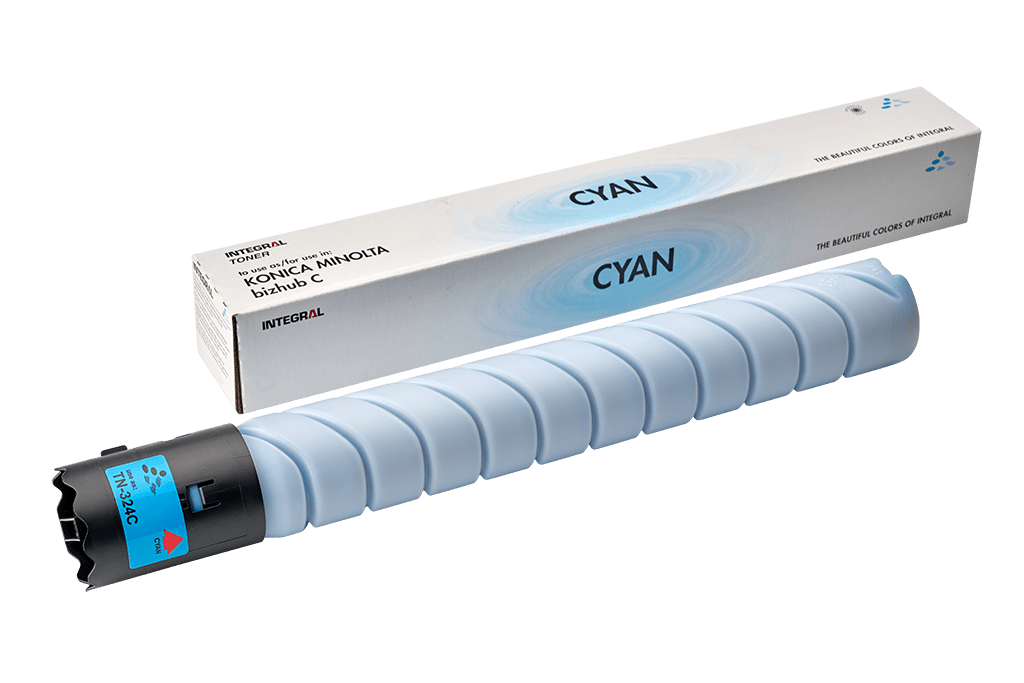 Integral Konica Minolta TN-324 Cyan Toner