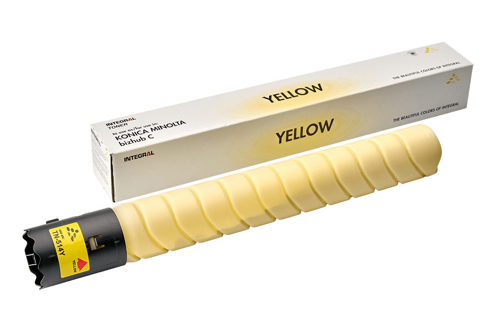 Integral Konica Minolta TN-514 Yellow Toner