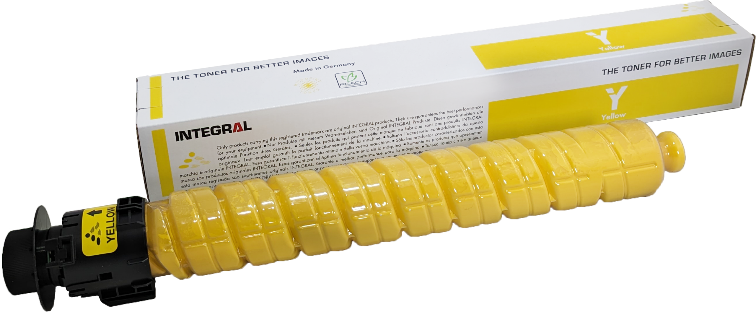 Integral Ricoh IM C4500 IM C5500 IM C6000 Yellow Toner