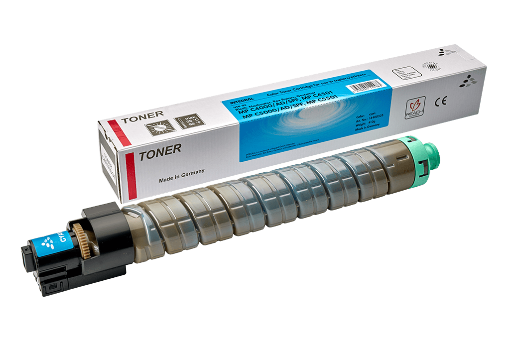 Integral Ricoh MP C-4000 MP C-5000MP C-4501 MP C-5501 Cyan Toner
