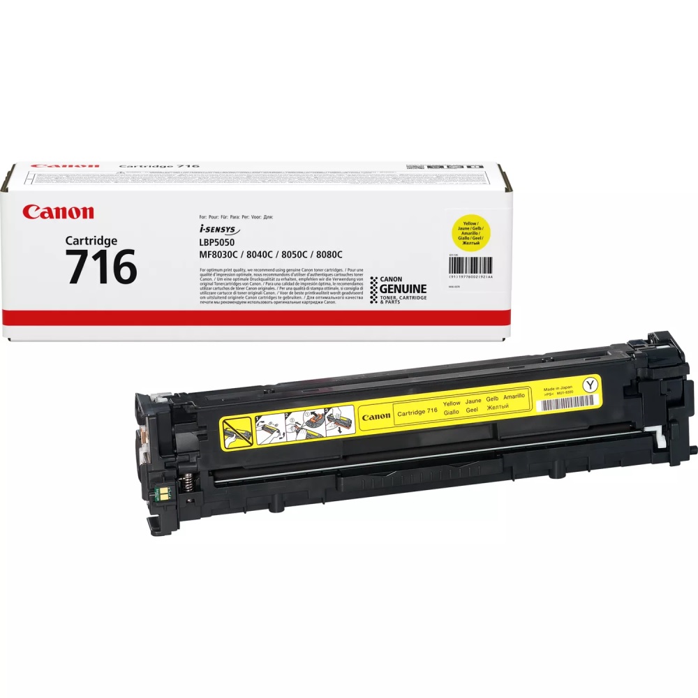 Original Canon CRG 716 Y Toner Cartridge