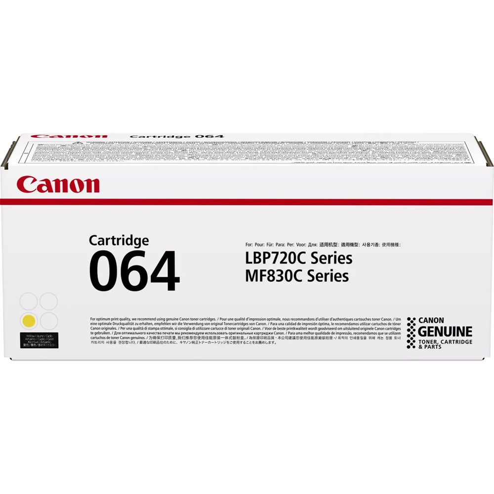 Original Canon CRG 064 Y EUR Toner Cartridge