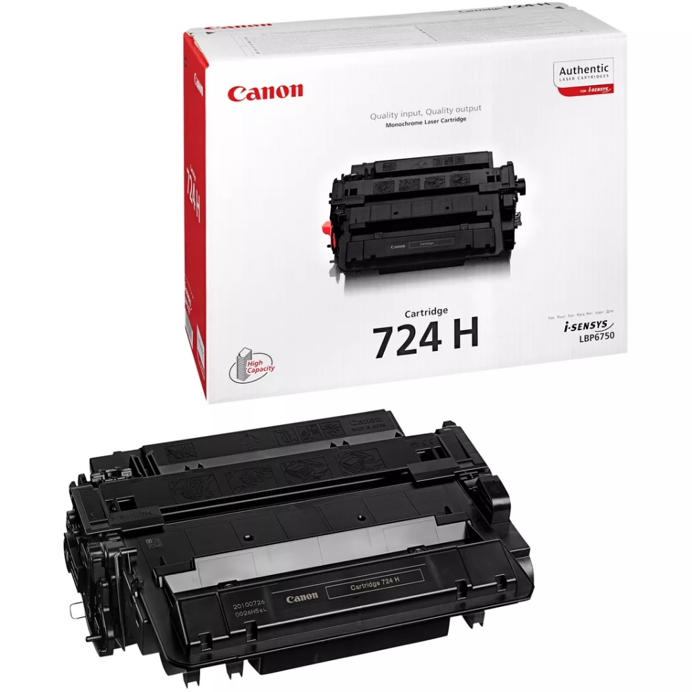 Original Canon CRG 724H BK Toner Cartridge