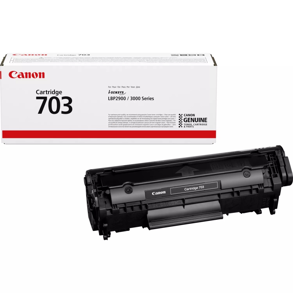 Original Canon CRG 703 BK Toner Cartridge