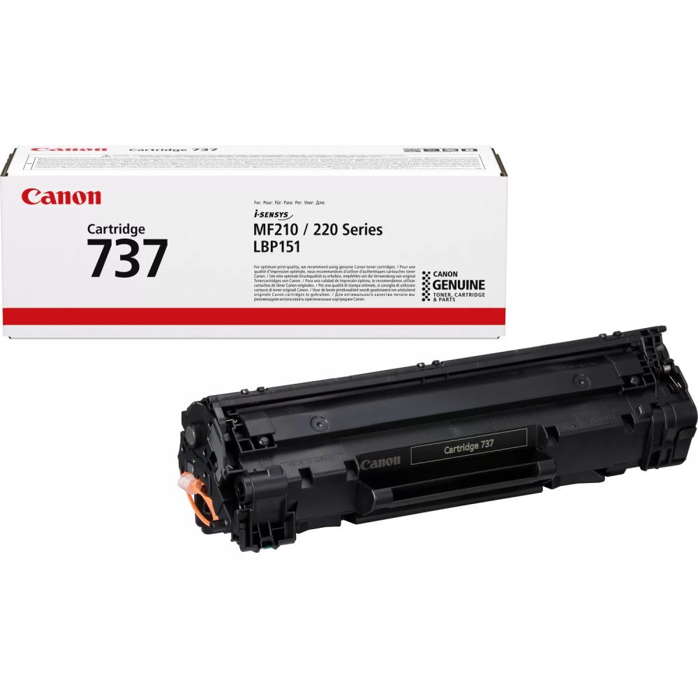 Original Canon CRG 737 BK Toner Cartridge