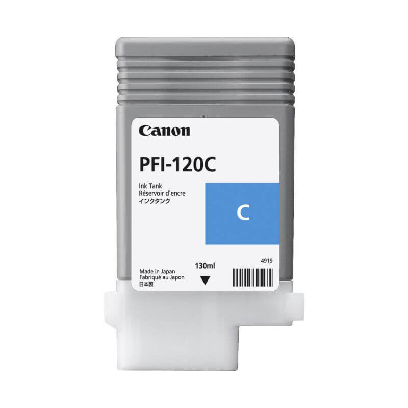 Original Canon PFI-120 Cyan Ink Cartridge