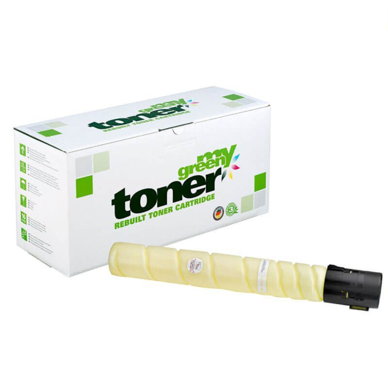 Remanufactured Konica Minolta TN-321Y Yellow Toner Cartridge