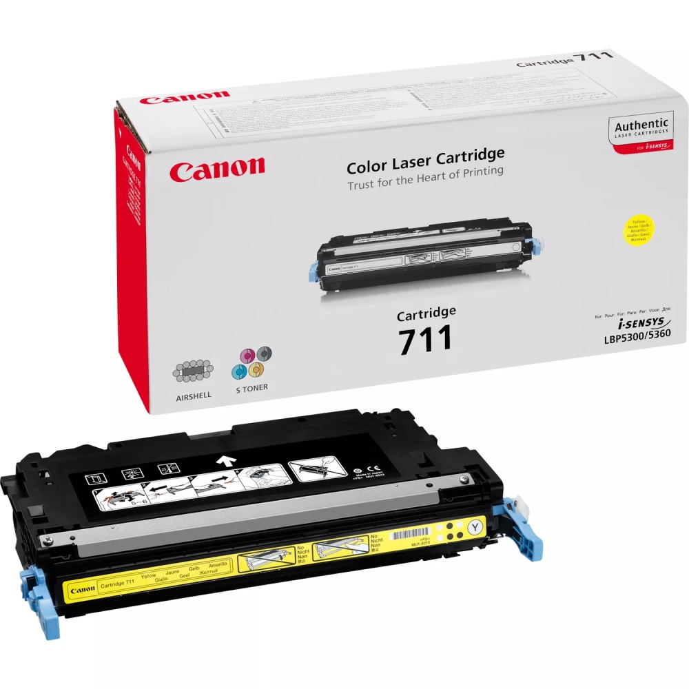 Original Canon CRG 711 Y Toner Cartridge