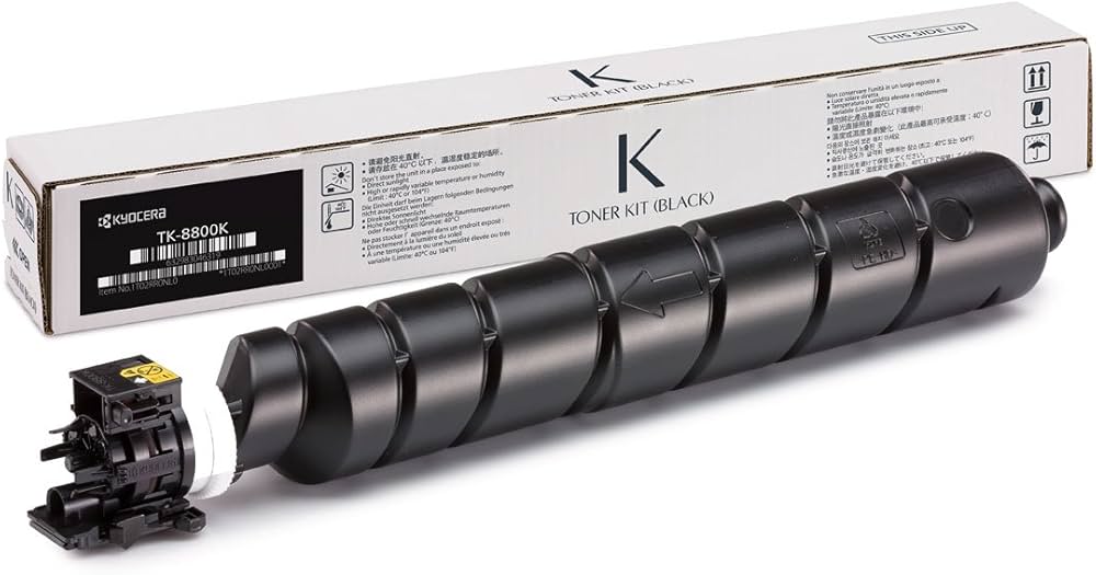 Original Kyocera TK-8800K Black Toner Cartridge