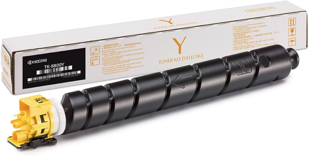 Original Kyocera TK-8800Y Yellow Toner Cartridge