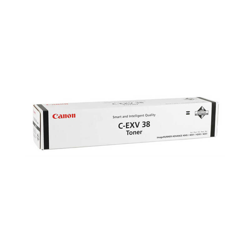 Original Canon C-EXV 38 Black Toner Cartridge