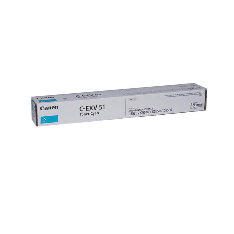 Original Canon C-EXV 51 Cyan Toner Cartridge