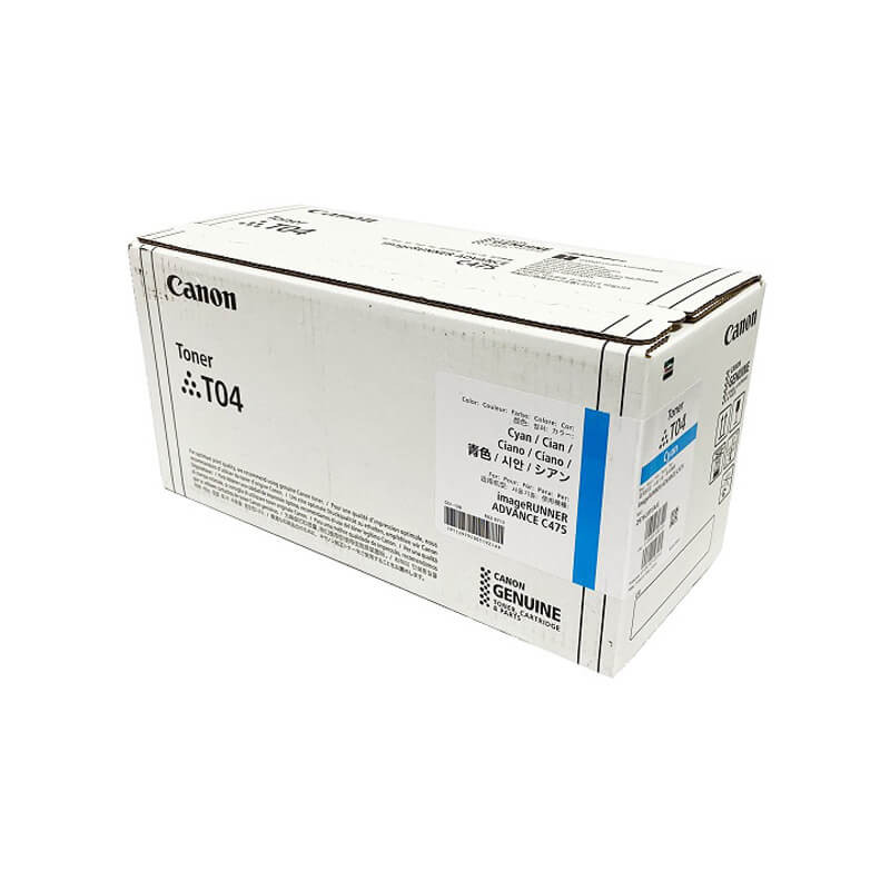 Original Canon T04 Cyan Toner Cartridge