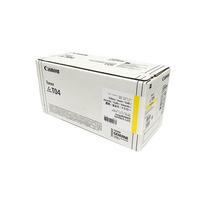 Original Canon T04 Yellow Toner Cartridge