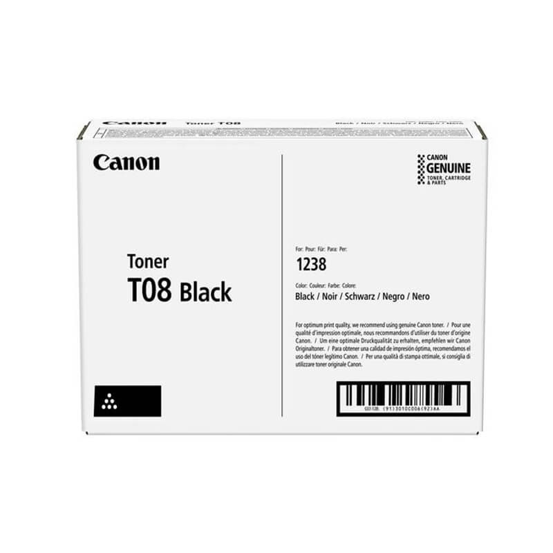 Original Canon T08 Black Toner Cartridge