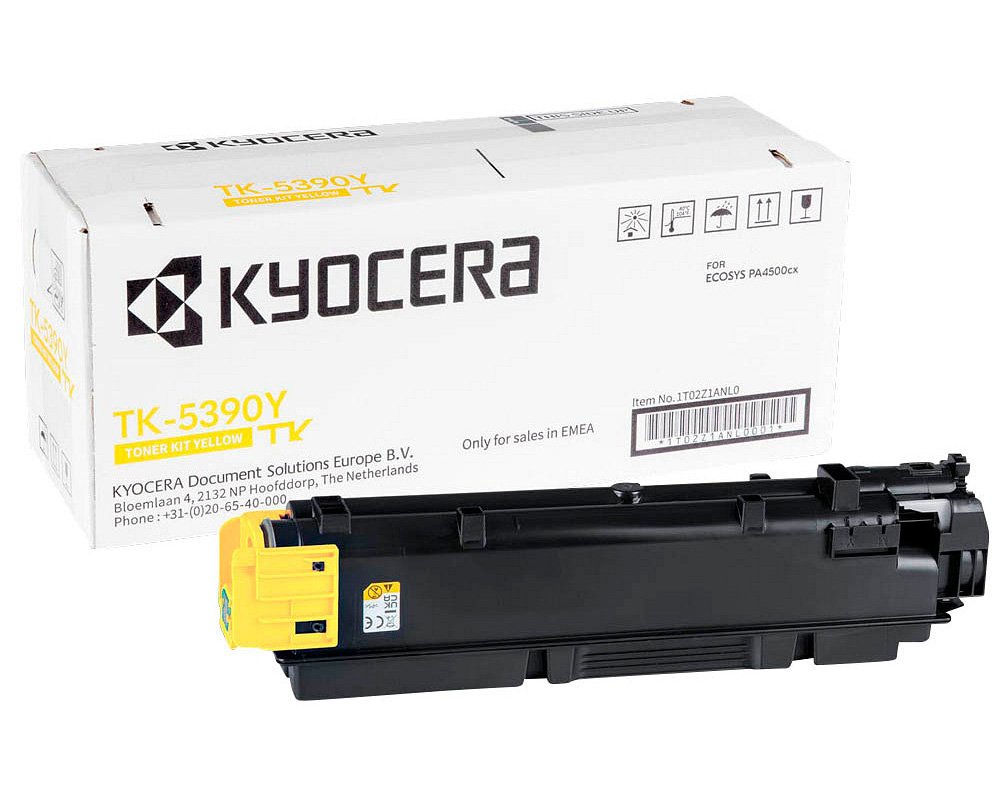 Original Kyocera TK-5390Y Yellow Toner Cartridge