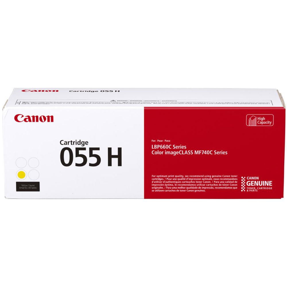 Original Canon CRG 055 H Y Toner Cartridge