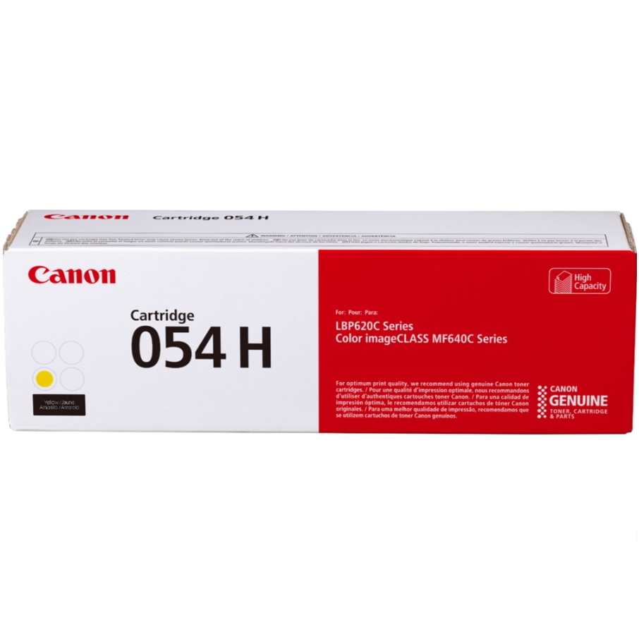 Original Canon CRG 054 H Y Toner Cartridge