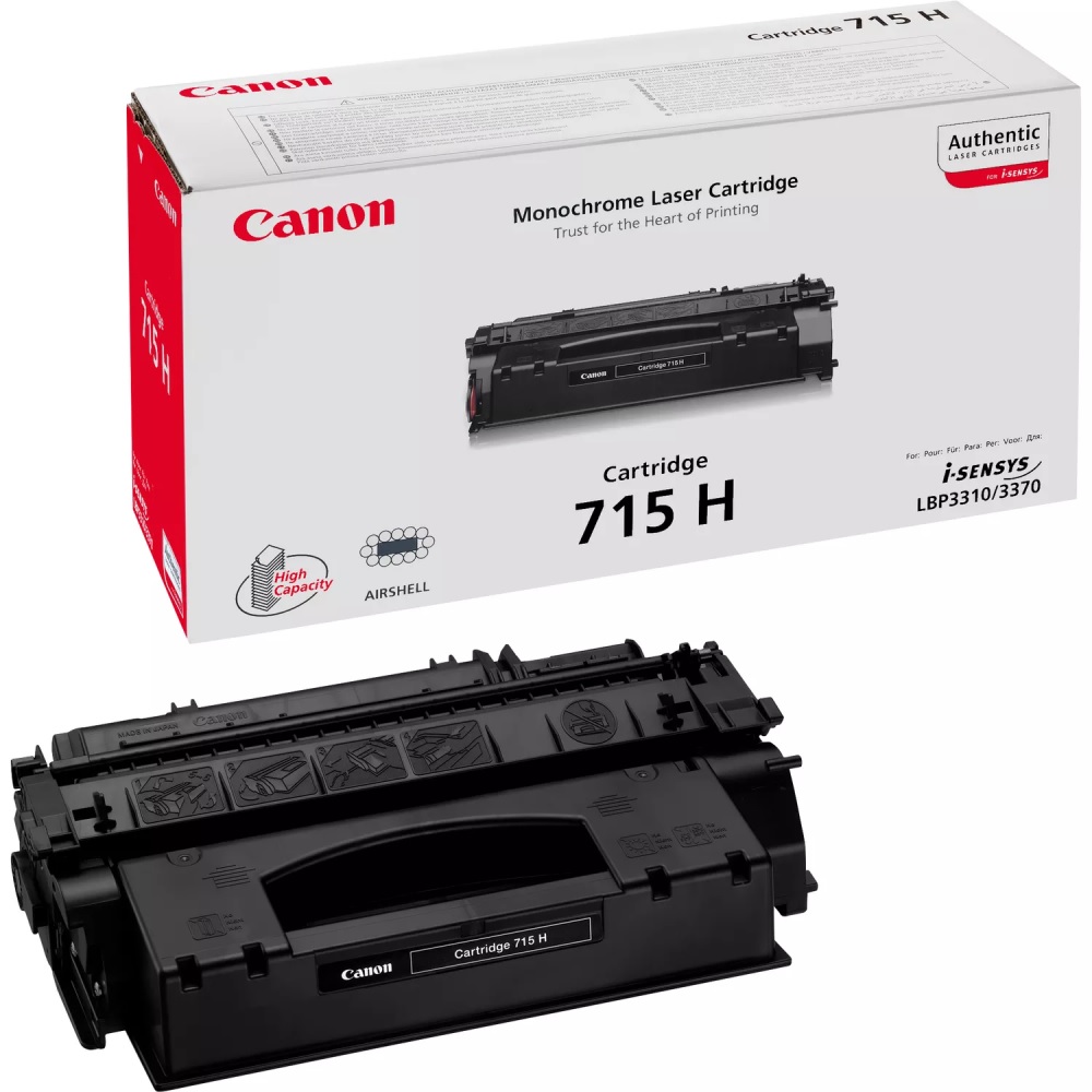 Original Canon CRG 715H BK Toner Cartridge