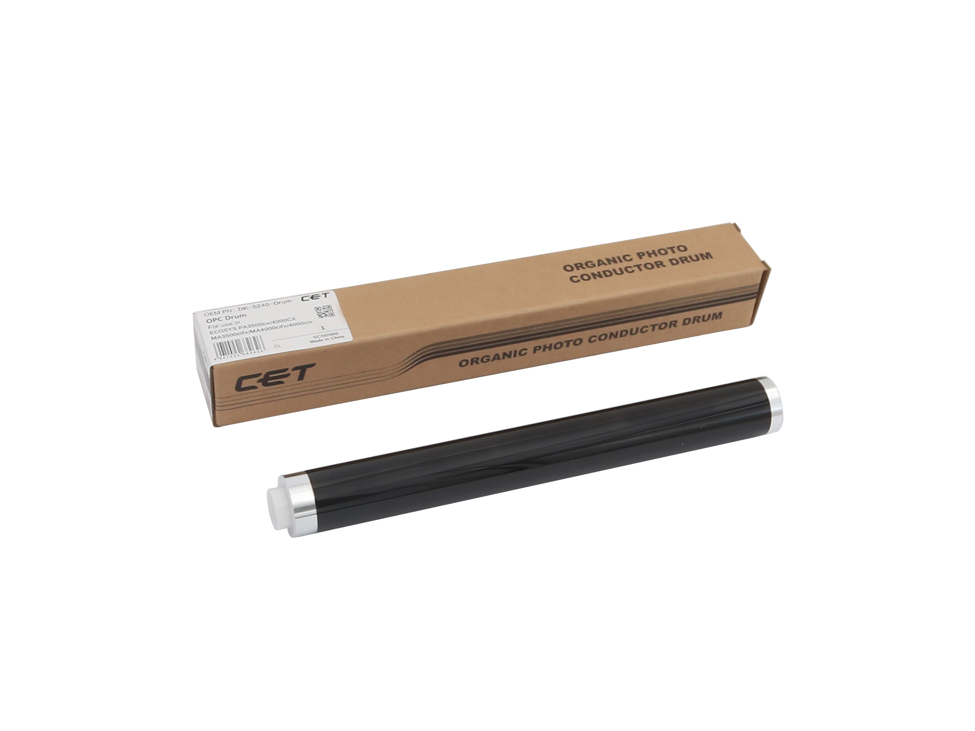 CET DK-5240 Drum OPC Drum for Kyocera ECOSYS PA3500cx / PA4000cx / ECOSYS MA3500cifx / MA4000cifx / MA4000cix