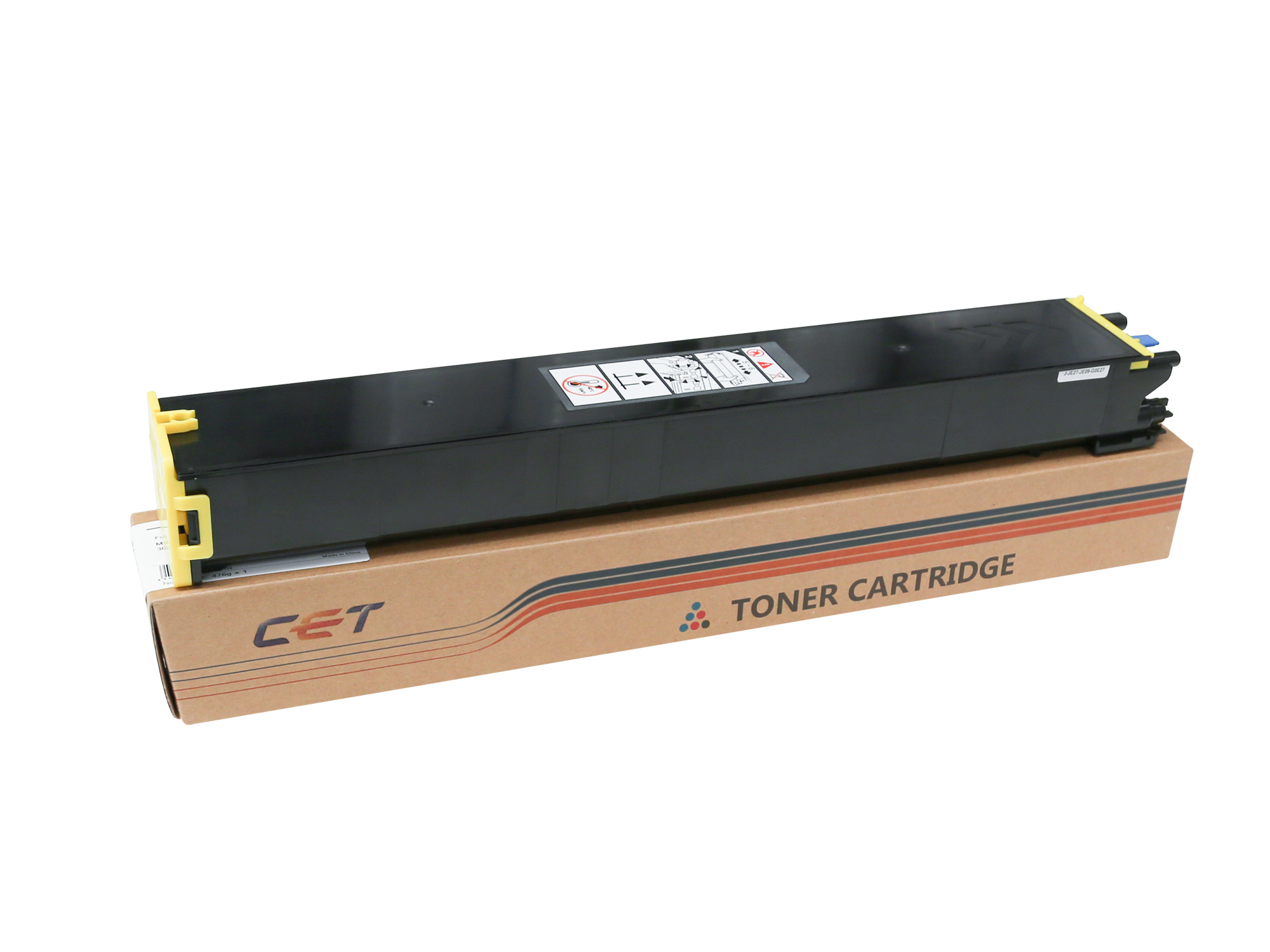 CET MX-60FT MX-61FT Yellow Toner Cartridge for Sharp MX2630N / MX2651 / MX3050N / MX3050V / MX3051 / MX3060N & 9 more