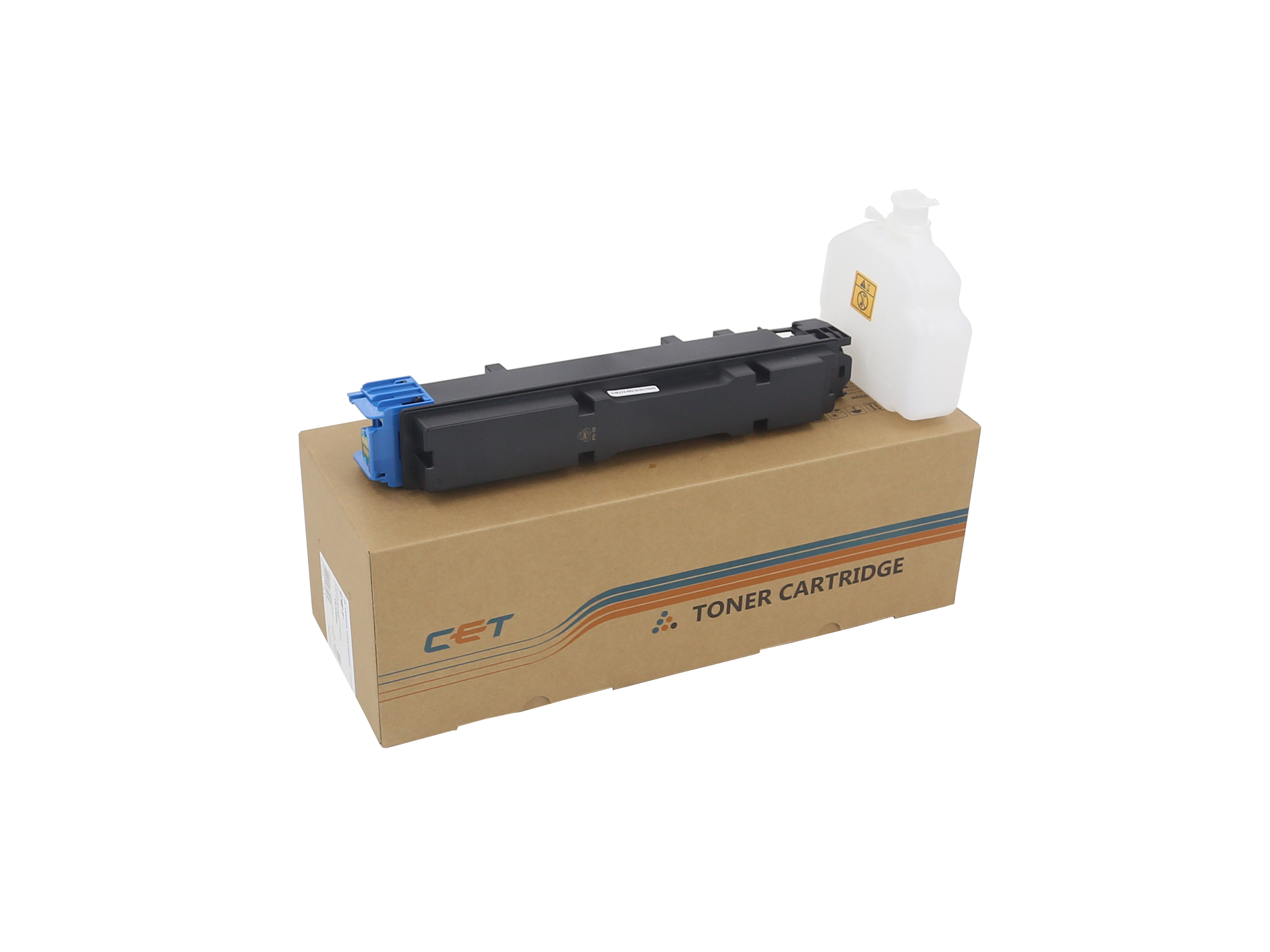 CET TK-5380C Cyan High Capacity Toner Cartridge (1T02Z0CNL0) for Kyocera ECOSYS MA4000cifx / 4000cix ECOSYS PA4000cx. 169g