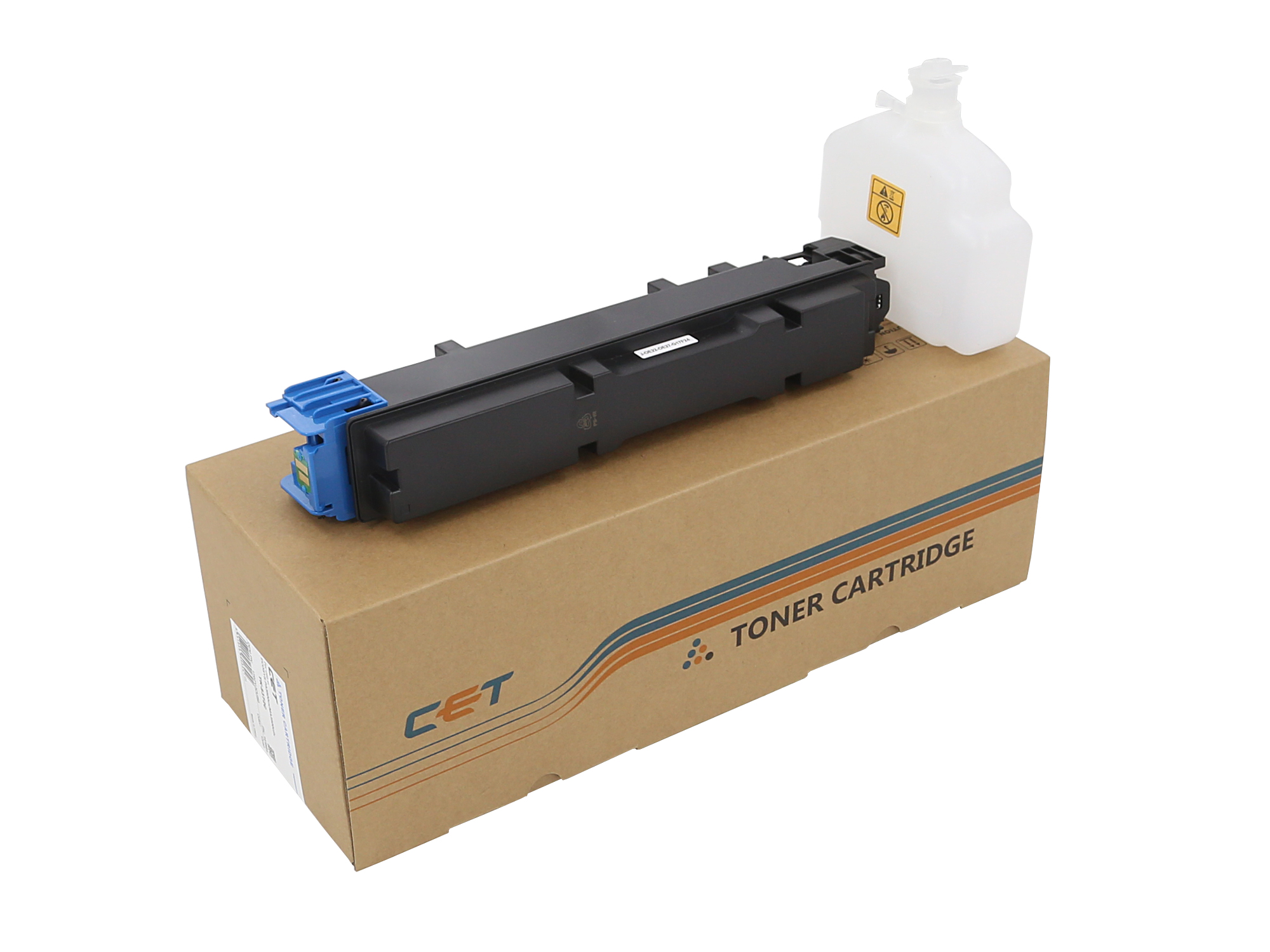 CET TK-5370C Cyan High Capacity Toner Cartridge for Kyocera ECOSYS MA3500cix / MA3500cifx / PA3500cx. 5