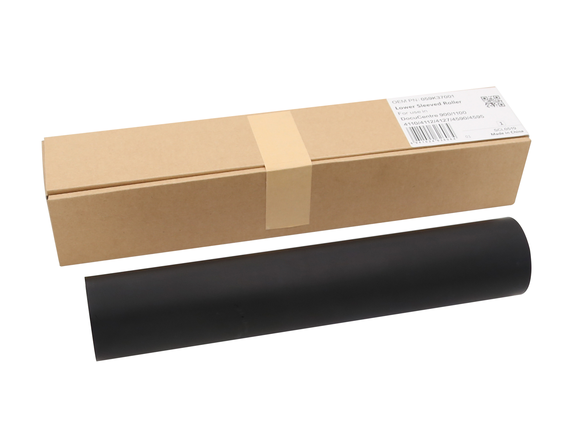 CET 059K37001 Lower Sleeved Roller for Xerox DocuCentre 900 / DocuCentre 1100 / DocuCentre 4110 / DocuCentre 4112 / DocuCentre 4127 / DocuCentre 4590 & 1 more