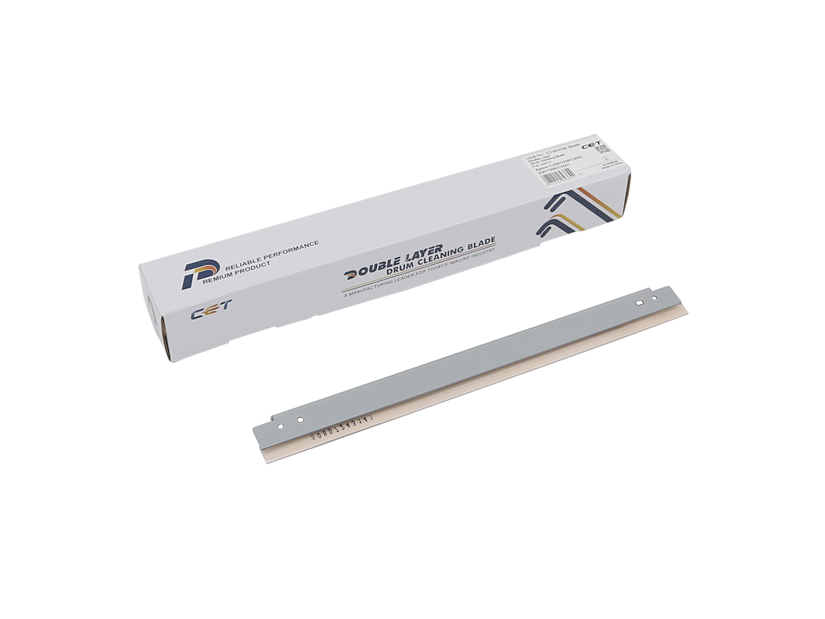 CET Double Layer Drum Cleaning Blade for Konica Minolta AccurioPress C2060 / 2070P / 3080P / 73hc / 83hc AccurioPrint C2060L / 3070L Bizhub PRESS C1060 & 1 more