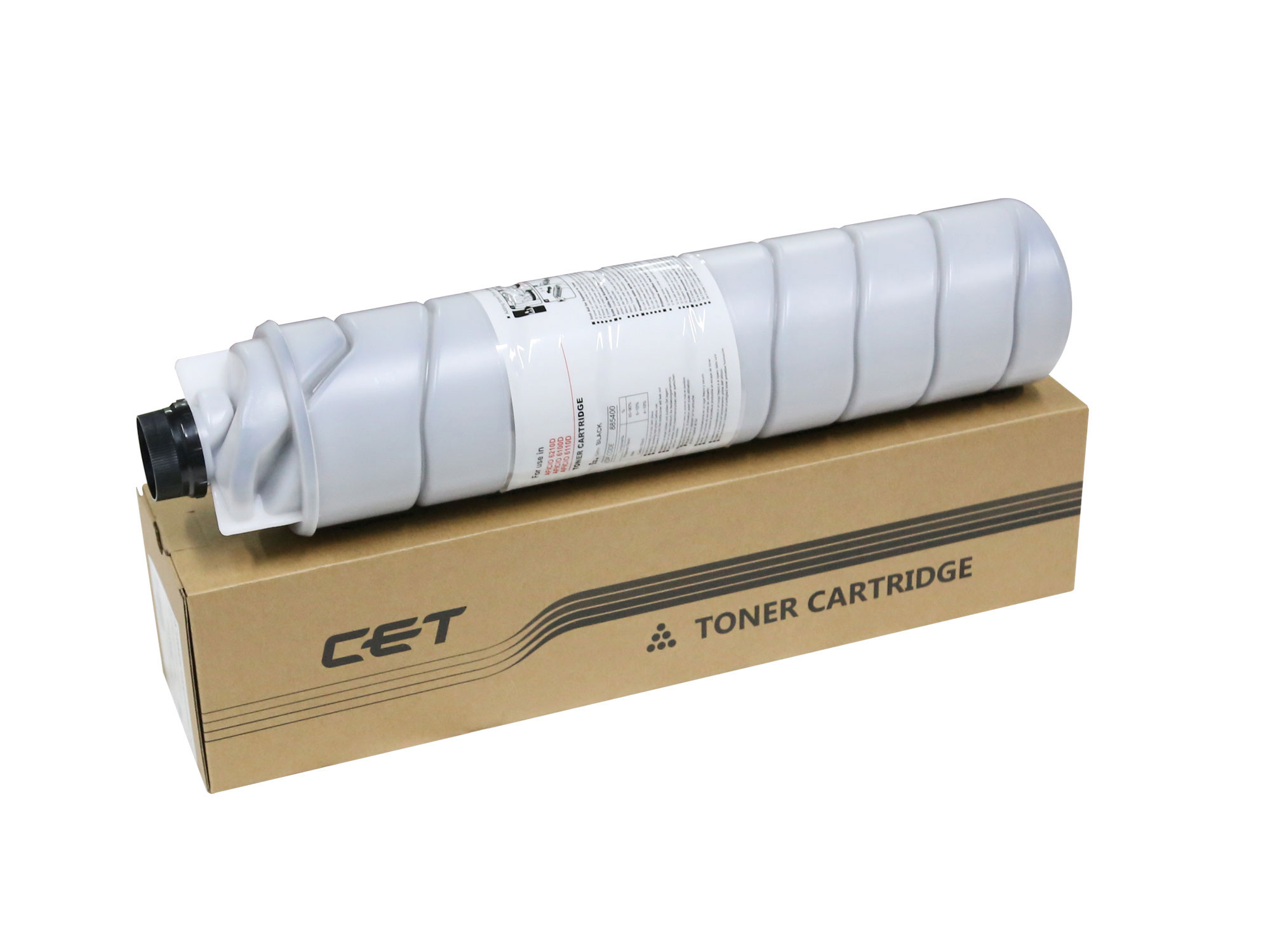 CET 841332 885273 885400 Type 6100D, 6110D, 6210D Black Toner Cartridge for Ricoh AFICIO 1060 / AFICIO MP5500 / MP6000 / MP6001 / MP6002 / MP6500 & 8 more