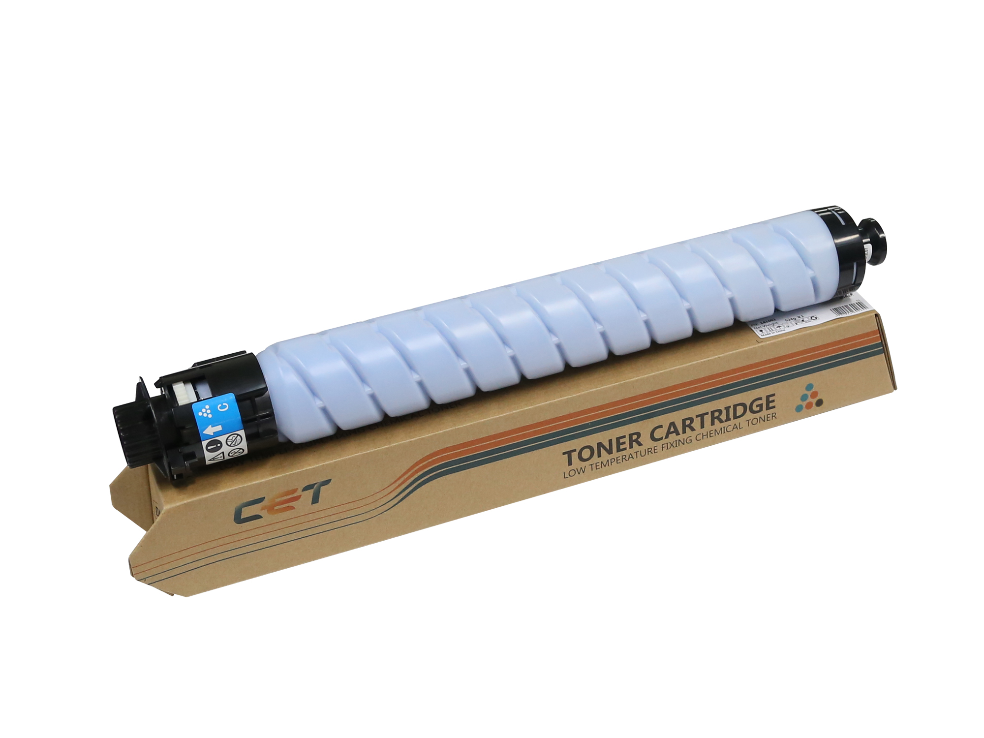 CET 841921 Cyan Toner Cartridge for Ricoh & GESTETNER MP C 2003 SP / MP C 2011 SP / MP C 2503 SP - Equivalent to TYPE MP C 2503. 9 / sold in Boxes of 1 6 Boxes per Master Carton