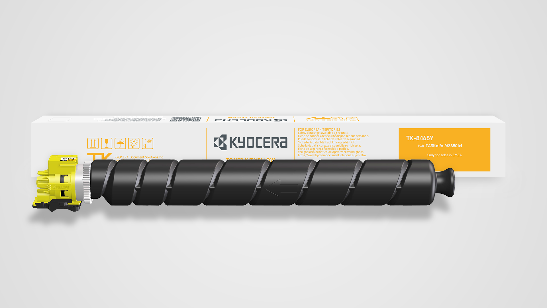 Original Kyocera TK-8465Y Yellow toner