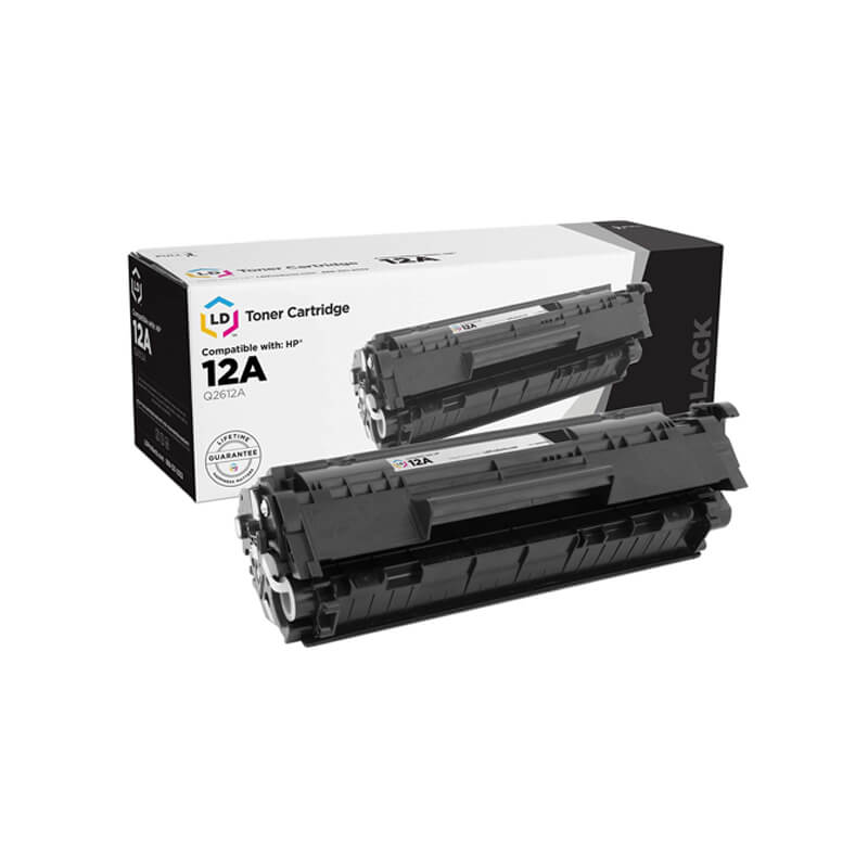 Compatible HP 12A Black Toner Cartridge