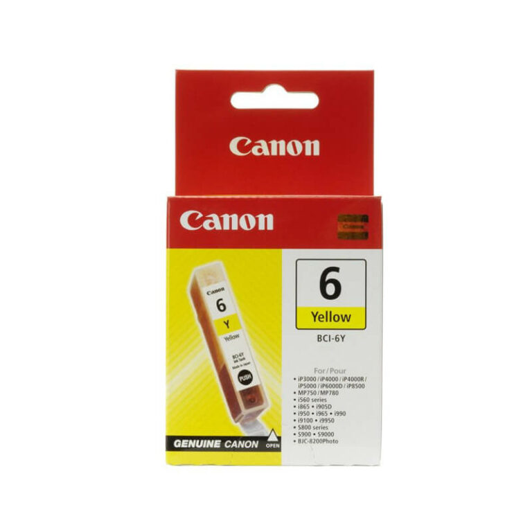 Canon BCI-6 Yellow Ink Cartridge