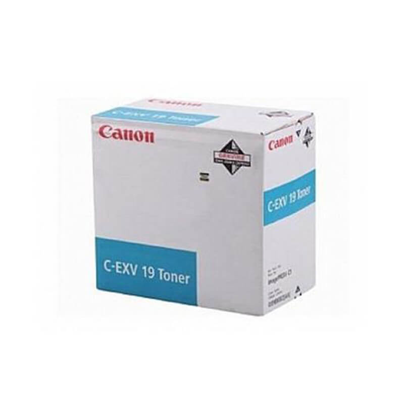 Canon C-EXV 19 Cyan Toner Cartridge