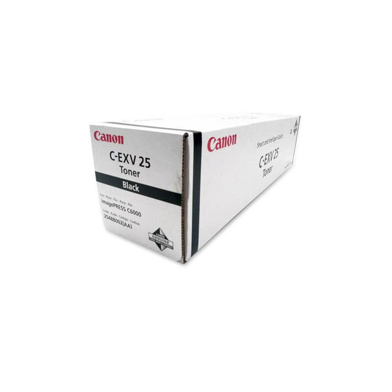 Original Canon C-EXV 25 Black Toner Cartridge
