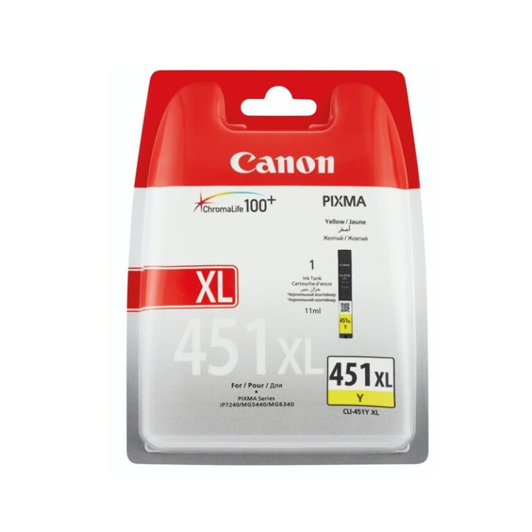 Canon CLI-451XL Yellow Ink Cartridge