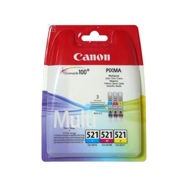Canon CLI-521 Multipack Ink Cartridge